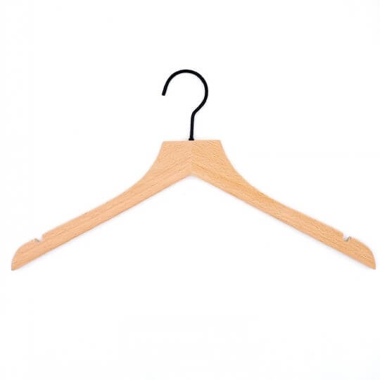 45cm beech T shirt hanger 4001 1