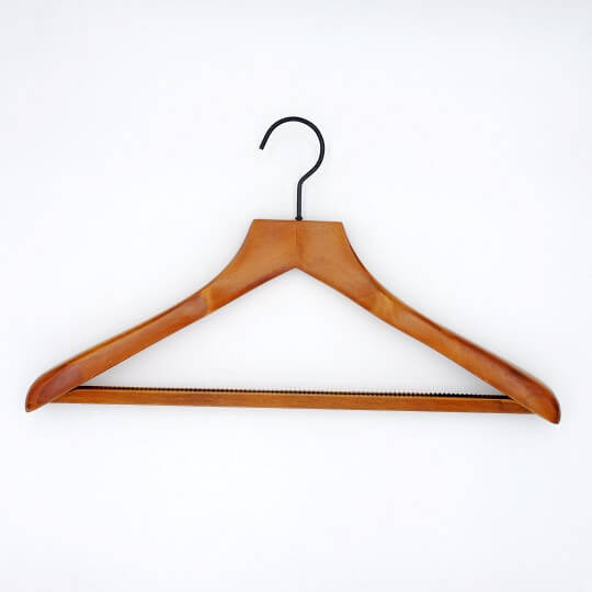 45cm chestnut Men's suit hanger 3004 1