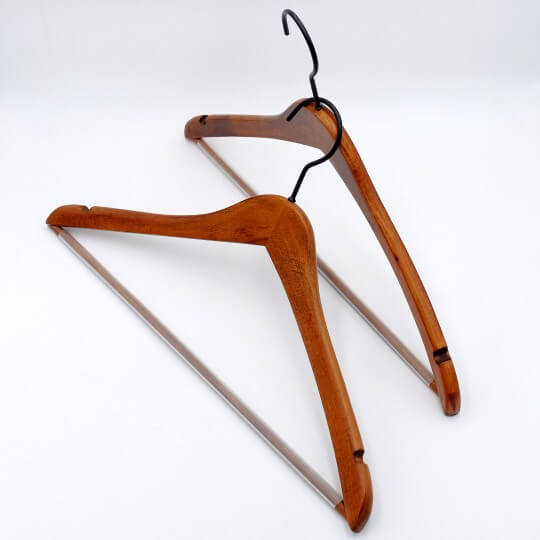 43cm curved Men's clothes hanger 3202 2