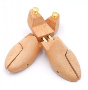 Men’s Premium Beech Shoe Shaper Shoe Tree Laurance -twin tubes & Knob