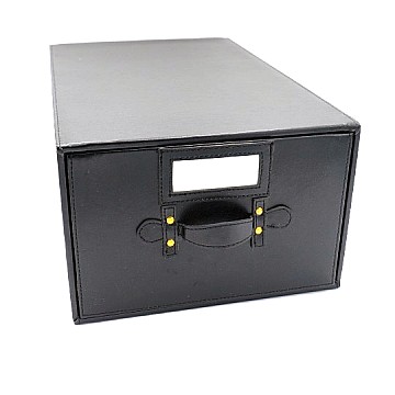 Black Premium Bespoke Shoe Storage Box