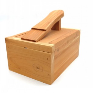 Cedar Wood Shoe Shine box