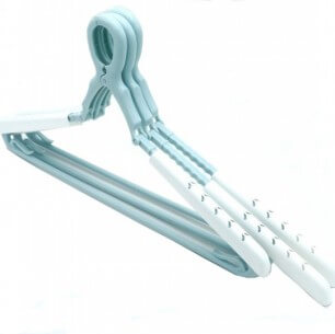 Windproof Plastic Hanger Clothes Dryer with Extendable Shoulder Strong Clasp Hook Wholesale