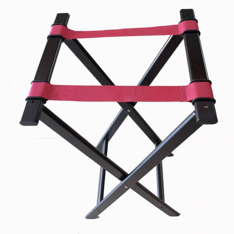 luggage rack stand wood for hotels 3