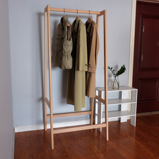 5 hanger rail for wardrobe