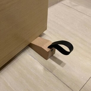 Security Door Stops Wedges With Band For Hanging