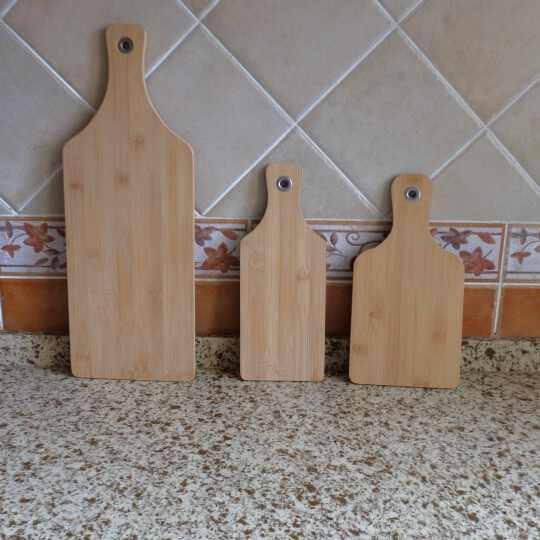 3 wooden cutting board